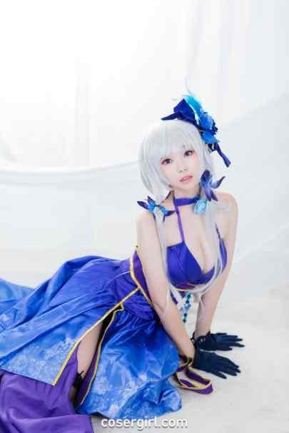 Bambi(밤비) - Azur Lane - Illustrious (Never-Ending Tea Party ver.) - coser福利社碧蓝航线 · 辉煌-coser福利社